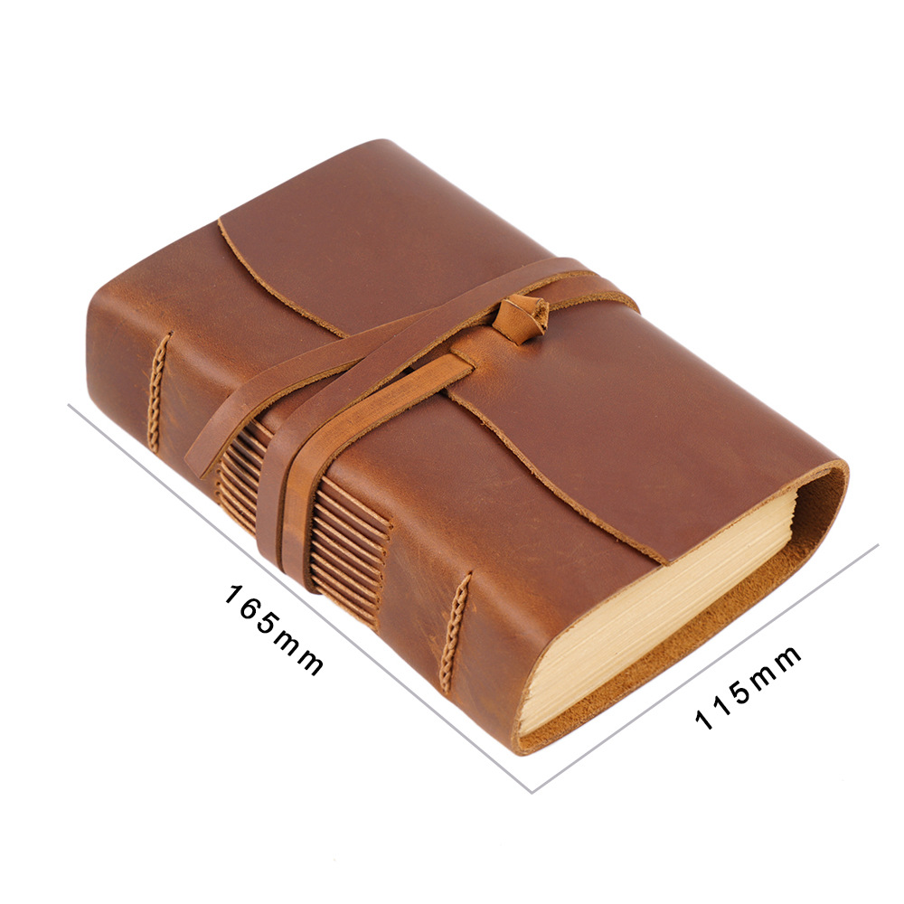 Handmade Leather Notebook Brow - огляд і ціна Leather Work Notebook