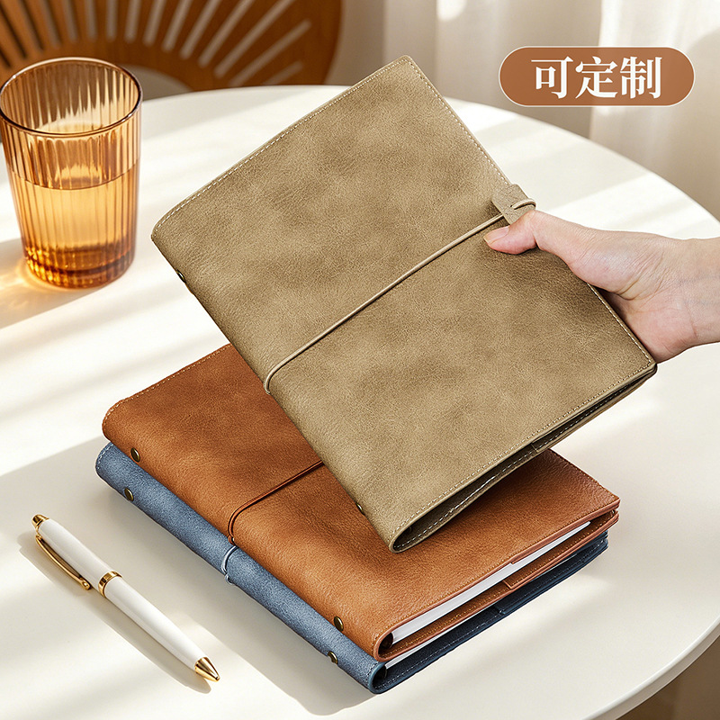 A5 Vintage Faux Leather Refill - огляд і ціна Leather Work Notebook